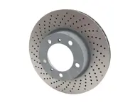Bremsscheibenrotor vorne, gebohrter Monoblock, 315 x 28 mm. Porsche 981 Boxster 2,7 l / 981C Cayman 2,7 l - 98135140101, 98135140201 - PFL39811, PFR39812