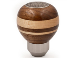 Pomo de palanca de cambios de madera de nogal y arce. Porsche 912 - 90142401400