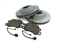 Pack Plaquettes de frein et disques de frein AVANT Porsche 718 S OE - 9P1615301A, 9P1615302A, 9P1698151C