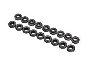 Bouchons d'étanchéité en caoutchouc pour carter de chaîne (jeu de 18). Porsche 964 / 993 - 96410514001