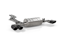 Akrapovic Evolution Line (Titanio). Porsche Cayenne S / GTS / Turbo E-Hybrid (536.2) - S-PO/T/4H - S-PO/T/4H