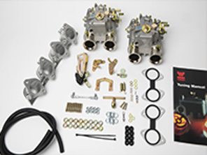 Kit de performance pour permettre le montage de 2 x carburateurs espagnols authentiques Weber 34 ICT. Porsche 914/4. - PPO204