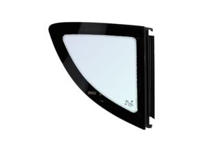 Hintere 1/4 Seitenfensterscheibe. Porsche 987.1 / 987.2 Cayman 2006-12 - 98754311105, 98754311205, 98754311100, 98754311101, 98754311102, 98754311103, 98754311104, 98754311200, 98754311201, 98754311202, 98754311203, 98754311204