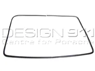 Moulure de lunette arrière en métal, Noir. Porsche 911 Coupé - 9115459110070K, 9115459120070K