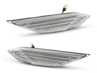 Zijrepeaters sequentiële LED met heldere lens. Porsche Cayenne 958 - 95863110100, 95863110200