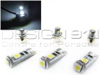 Dashboard LED-lampenset Helderwit. Porsche 996/986 - 99963130499