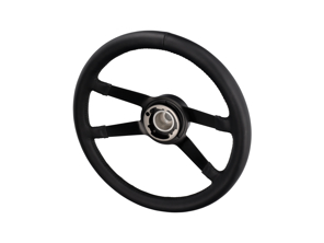 Volante in pelle imbottito con mozzo esteso 380 mm stile Carrera RS. Porsche 911 dal 1965 al 1973 - 91134708400