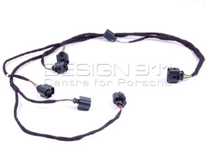 Cablaggio per luci targa e sensori di parcheggio. Porsche 997.1 / 987.1 Boxster / 987C.1 Cayman - 99761266101, 99761266100