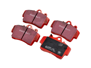 Pastillas de freno EBC RED 'Road' traseras. Porsche 996 / 997 / 986 Boxster / 987 Boxster / 987C Cayman - 99635293903, 98635293910, 98635293911, 99635293900, 99635293902 - DP 31208C, DP31208C, DP-31208C