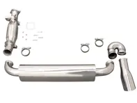 Vollauspuffanlage für Porsche 964 in Edelstahl - 1620001610, 1621400710, 1621100606, 1625000300, 1625000900, 1620701000, 1620400700, 1620606200, 1620301400, 92.247SCLAMP, 99311119500, 90007428202, 99908405202, 92.240S, 92.220S, 92.560S, PO-92260S, 96411104205, 96411321316, 96411321315, 96411104504, 96411104502, 96411104605, 96421104004, 96421103905, 96421103932