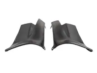Piastre terminali paraurti posteriori in fibra di carbonio. Porsche 911 1974-89 - 91150306703GRV, 91150306803GRV