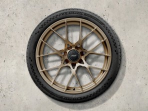 Set di ruote al neodimio in lega di alluminio forgiato da 20"/21" 911 GT3 RS senza pneumatici. Porsche originale - 992044681CI