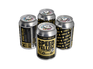 Speed ​​Yellow Lemonade 330ml 4er-Pack. - SPLEMON