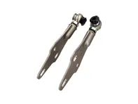 Rear Spring Plates, Set Of 2. Porsche 964 / 993 - 3602609641, 96433106008, 96433106010