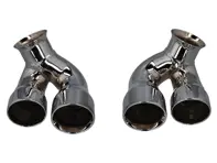 DesignTek Exhaust tail pipes 4 Tube Design for Porsche 996 C2 / C4 - 99611125254, 99611125255, 99611125261, 99611125154, 99611125155