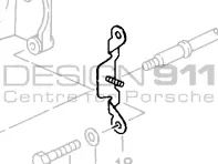 Support de support de boîte de vitesses. Porsche 993 C2 TIPTRONIC - 99337541500