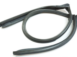 Joint d'arceau de pare-brise avant Targa / Cabrio. Porsche 911 1967-85 - 91156509047