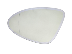 Cristal del retrovisor exterior (asférico), regulable, izquierdo para vehículos con volante a la izquierda. Porsche 958.2 Cayenne 2015-18 - 95873105504, 7P5858055D - ZJ-7148-L