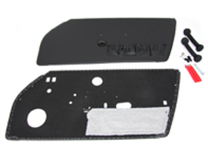 RS / RSA / Backdate Style Pannelli porta in pelle nera per Porsche 911 / 912E / 930 / 964 / 993 1974-96