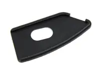 Base de goma del parabrisas. Porsche 356 descapotable - 64454126241, 64454126141