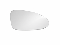Buitenspiegelglas, bolvormig, RECHTS voor linksgestuurde auto's. Porsche 95B Macan 2014>> - 95B857522B, 95B857522K - ZJ-7129-R