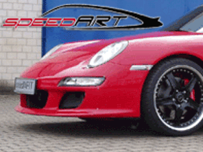 Paraurti anteriore/spoiler SpeedArt CS. Porsche 997 2005-08