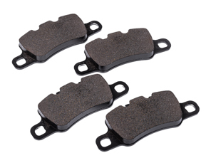 Plaquettes de frein arrière Porsche 718 Boxster / Cayman (Zimmermann Formula:R course) - 98735293901, 98735293903