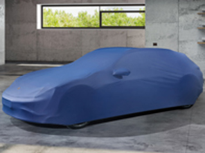 Housse de voiture extérieur OE, en bleu. Porsche Taycan Sport Turismo - 9J104400013