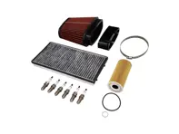 Service- und Wartungsset für Porsche Boxster 987 2.9L und 987 S 3.4L / Cayman: Öl, Luftfilter, Zündkerzen & mehr - 0PB115466A, 98711013301, 99917013090, 99757121902, 90012310630, 00004400204