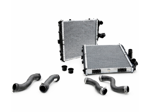 Wasserkühlmittelkühler und -leitungen für Porsche Boxster 987 / Cayman 987C / 997 (OE-Teilenummer 99710613102 / 99710613202) - 99710613102, 99710613202, 99710662105, 99710662504, 99710662204, 99710662605