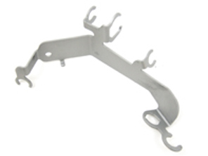 Support de flexible de frein arrière. Porsche 991 / 981 Boxster / 981C Cayman - 99135550101, 99135550201
