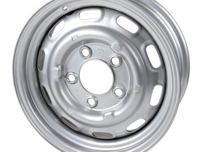 Jante en acier ET36 15' 6 pouces avec finition argent/gris - 90136101506 - 1660000100