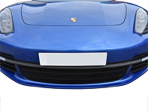 Grille inférieure centrale en acier inoxydable pour pare-chocs avant ZunSport. Porsche Panamera 971 - ZPR86717, ZPR86717B, ZPR86717, ZPR86717B