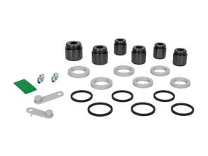 Hochleistungs-Bremssattel-Kolben- und Dichtungssatz für die Vorderachse (30 mm, 34 mm und 38 mm). Passend für Porsche 955 Cayenne S / Turbo. - 95535191511, 95535191510 - 673003