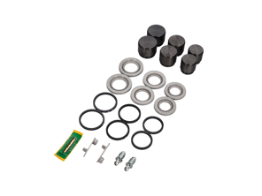 Kit piston et joint d'étrier de frein avant haute performance 30 mm, 34 mm et 38 mm. Porsche 955 Cayenne S / turbo - 95535191511, 95535191510 - 673003