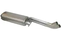 Marmitta di scarico / scatola posteriore Silenziatore. Porsche 930Turbo 1983-89 - 92203S, 92.203S, 1620608900, 93011103806 - 92.203S, 1620608900