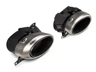 Akrapovic Endrohrsatz (Titan). Porsche 911 (992) Turbo