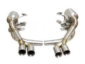 Escape Silenciador / Silenciador Titanio DesignTek para Porsche 997 - 99711121102, 99711121103, 99711123102, 99711123103, 99711121202, 99711121203, 99711123202, 99711123203