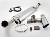 Auspuffanlage mit TÜV-Gutachten. Porsche 964 - 96411104504, 96411104502
