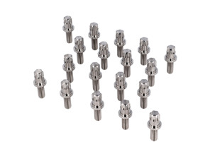 Exhaust manifold Titanium bolt set M8x21 for Porsche 986 / 996 / 987.1 / 987.2 / 997.2 / 981 / 991 / GT4 - 99907353501, 99907347101, 99907353502