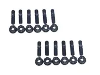 Kit di prigionieri e dadi in titanio, dal collettore di scarico alla testata. Porsche 718 Boxster / 718 Cayman - 99907358901 - 9M7182025SPYTISTUDHEAD