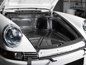 Rennline fibre de carbone "frunk" Porsche 911 1965 - 1989 LHD antidate avec freins assistés - PCG55104526, 91155104500, 91155104500700, 90155104925, 9015514925700, 90151105022