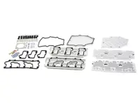 Set coperchio albero a camme e catena in alluminio color argento. Porsche 964 - 96410510701, 96410510801, 96410511601, 96410511602, 96410511603, 96410511604, 96410511605, 96410511606, 96410590200, 96410511503
