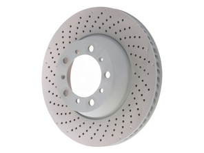 Disque de frein arrière monobloc percé, 330 x 28 mm, Porsche 991.2 / 992 - 99135240401, 99135240301, 9P1615602, 9P1615601 - PRL31524, PRR31624