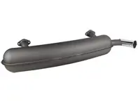 Marmitta di scarico / scatola posteriore Silenziatore. Con omologazione TÜV/CEE Porsche 911 1965-73 2 IN / 1 OUT - 92210S, 92210, 92210OE, 1620607600, 1620609000, 1620607800, 91111102500, 91111102505, 91122092210S, 91122092210, 91122092210OE - 1620607600