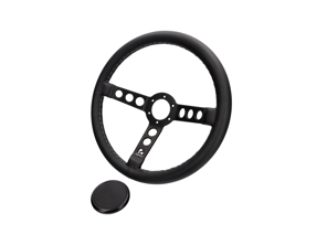 Volant Rennline en cuir de 360 mm de diamètre - I77.86-