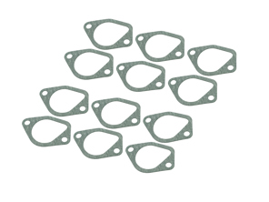 Joints de collecteur d'admission, lot de 12. Porsche 911 Carrera 3.2L 1984-89 - 93011019714, 71-25738-10, 712573810, 704.970