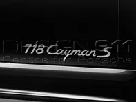 718 CAYMAN Designación del modelo en las puertas - 98204480011041, 98204480011V04