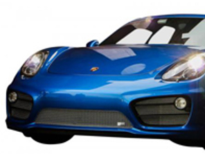 Set di griglie in acciaio inossidabile per paraurti anteriore ZunSport. Porsche 981 Cayman S PDK (con sensori) - ZPR46713, ZPR46713B, ZPR45913, ZPR45913B, ZPR46613, ZPR46613B