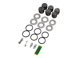 Kit piston et joint d'étrier de frein avant haute performance 34 mm, 36 mm et 38 mm. Porsche 955 Cayenne 3,2 l / 957 Cayenne 3,6 l - 95535191501, 95535191502 - 673402